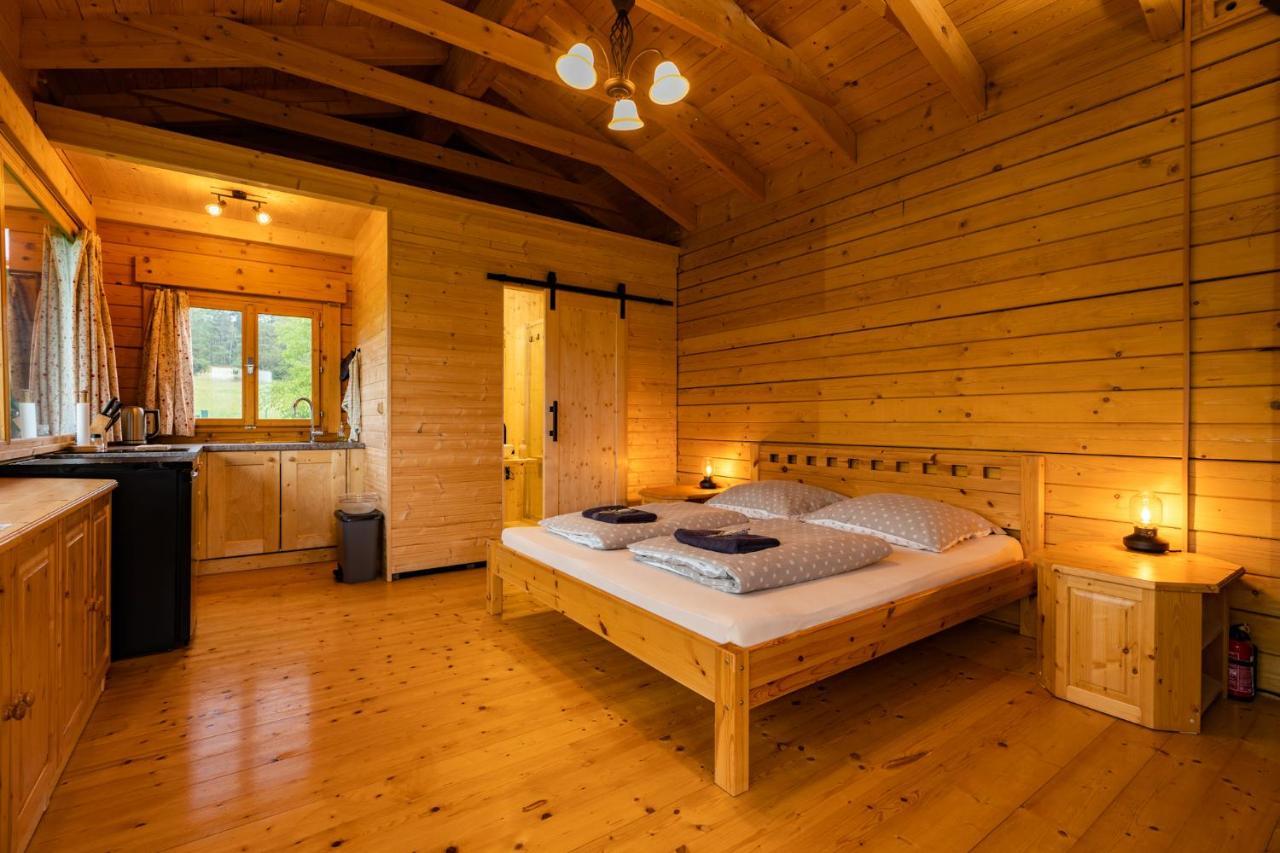 Vyhlídkový srub na kraji Brd Hurky (Plzen) Exterior foto